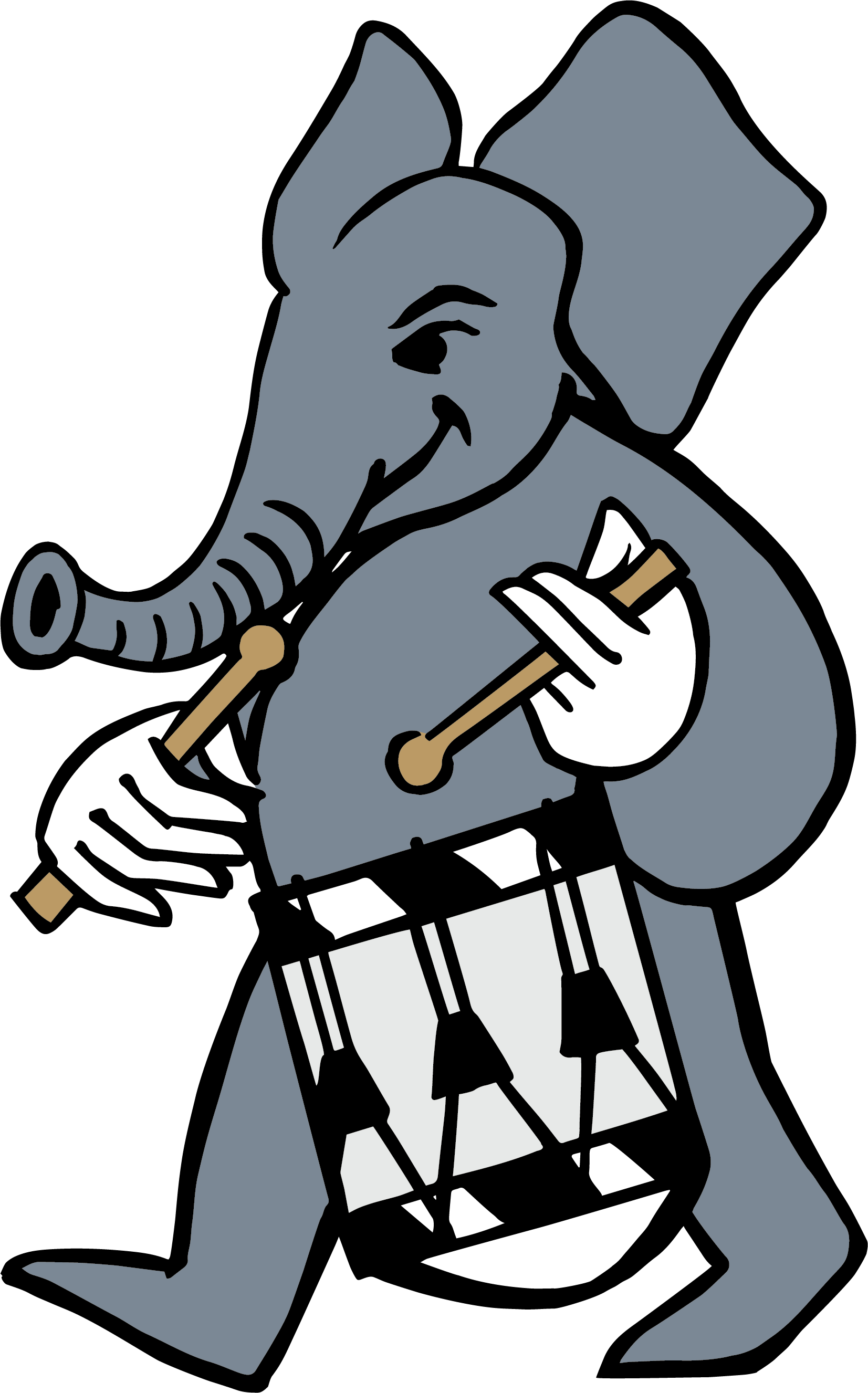 Elefant Trommler